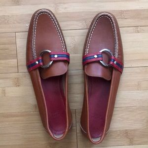 Coach women’s leather loafers - never worn!